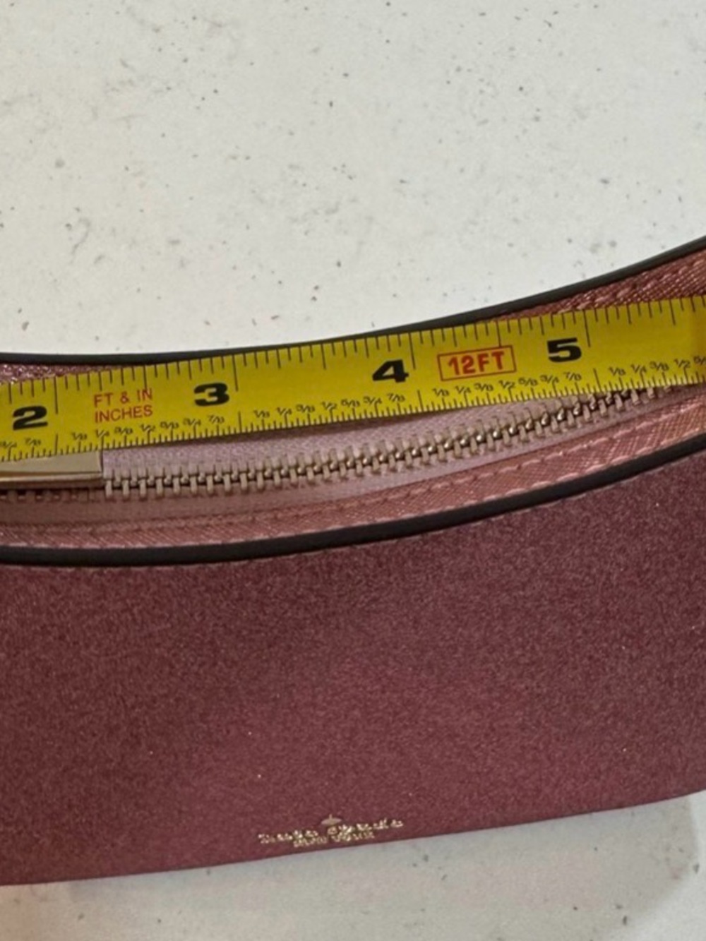 kate spade Pink Glitter Shoulder Bag with Top Handle - Picture 9 of 12